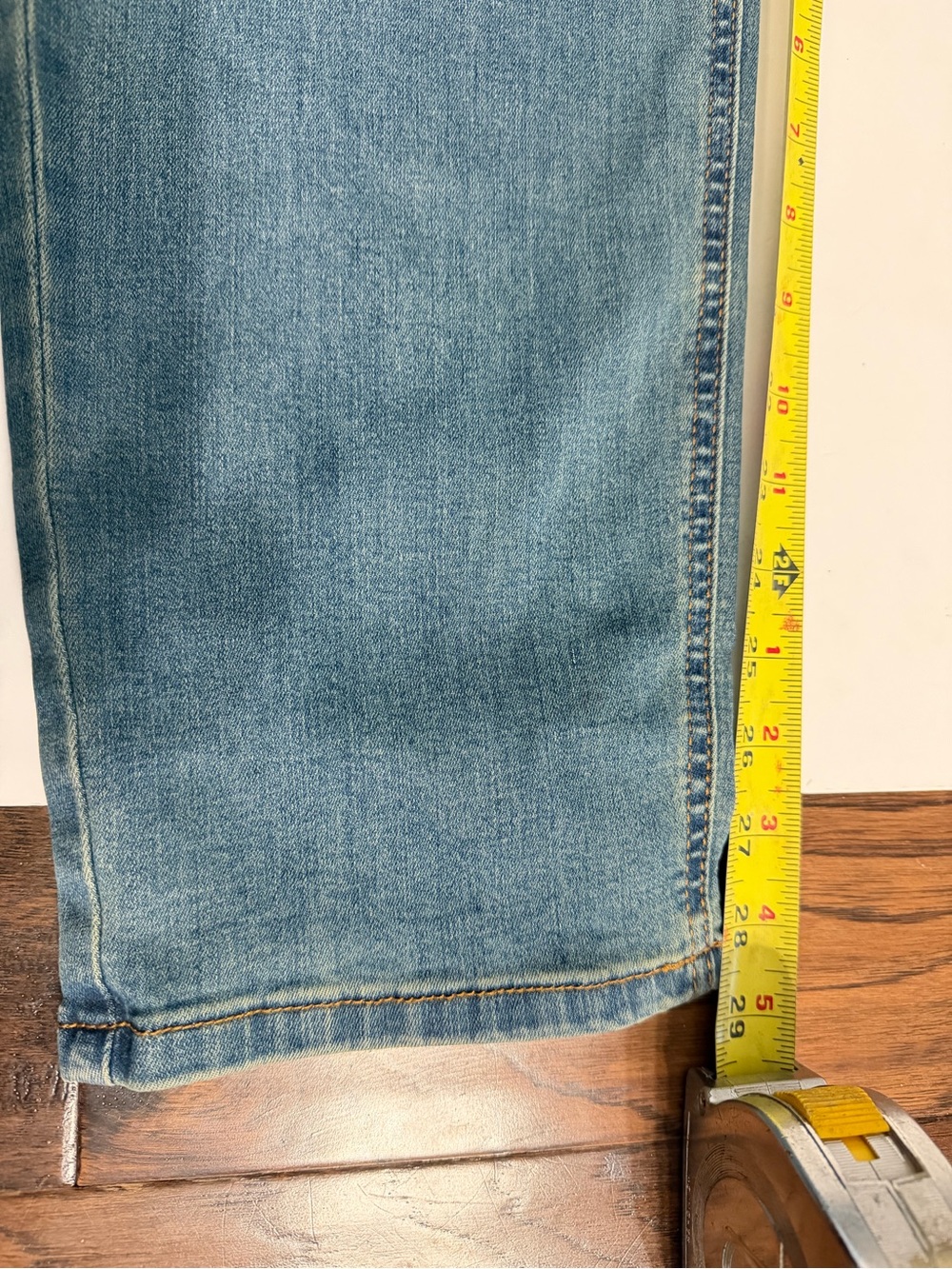 Grace & Lace Womens Size 16 Slim straight Jeans Button Fly Hi Rise Denim - Picture 9 of 10